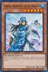 General Raiho of the Ice Barrier #HAC1-EN046