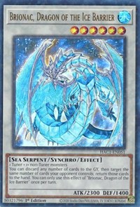 Brionac, Dragon of the Ice Barrier (Duel Terminal) #HAC1-EN051