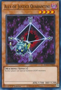 Ally of Justice Quarantine #HAC1-EN088