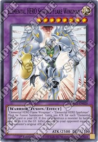 Elemental HERO Shining Flare Wingman #HAC1-EN020