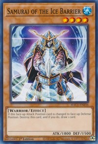 Samurai of the Ice Barrier #HAC1-EN038
