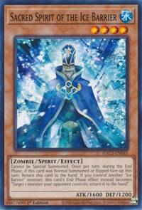 Sacred Spirit of the Ice Barrier #HAC1-EN045