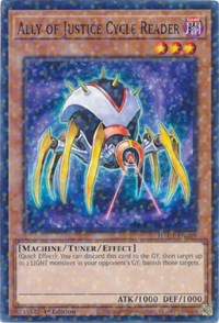 Ally of Justice Cycle Reader (Duel Terminal) #HAC1-EN089