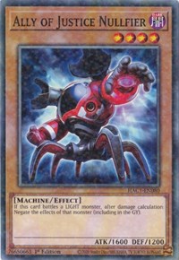 Ally of Justice Nullfier (Duel Terminal) #HAC1-EN080