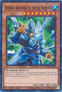 General Grunard of the Ice Barrier (Duel Terminal) #HAC1-EN042