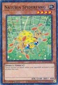 Naturia Spiderfang (Duel Terminal) #HAC1-EN098