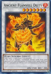 Ancient Flamvell Deity #HAC1-EN075