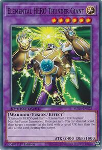 Elemental HERO Thunder Giant #SGX1-ENA22