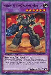 Elemental HERO Rampart Blaster #SGX1-ENA23