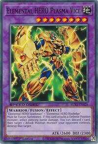 Elemental HERO Plasma Vice #SGX1-ENA26