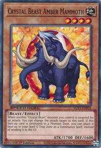 Crystal Beast Amber Mammoth #SGX1-ENF03