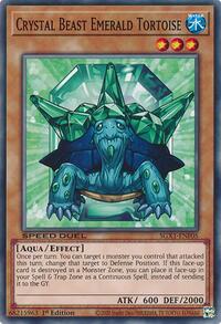 Crystal Beast Emerald Tortoise #SGX1-ENF05