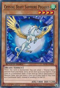 Crystal Beast Sapphire Pegasus #SGX1-ENF08