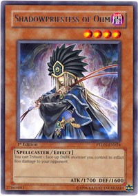 Shadowpriestess of Ohm #PTDN-EN024