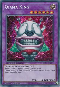 Ojama King (Secret Rare) #SGX1-ENC21