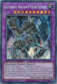 Ultimate Ancient Gear Golem (Secret Rare) #SGX1-END21