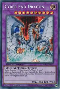 Cyber End Dragon (Secret Rare) #SGX1-ENG21