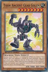 Toon Ancient Gear Golem #SGX1-ENI11