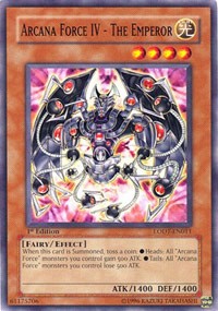 Arcana Force IV - The Emperor #LODT-EN011