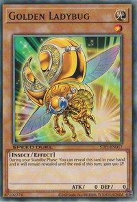 Golden Ladybug #STP3-EN017