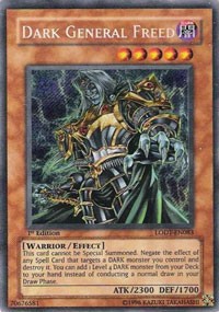 Dark General Freed #LODT-EN083