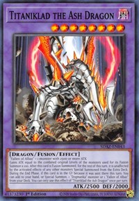 Titaniklad the Ash Dragon #SDAZ-EN043