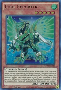 Code Exporter #GFP2-EN024