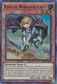 Rookie Warrior Lady #GFP2-EN043