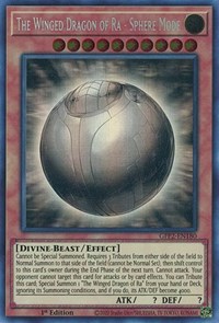 The Winged Dragon of Ra - Sphere Mode (Ghost Rare) #GFP2-EN180