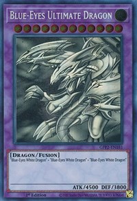 Blue-Eyes Ultimate Dragon (Ghost Rare) #GFP2-EN181