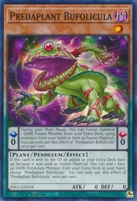 Predaplant Bufolicula #DIFO-EN018