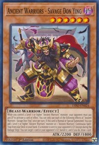 Ancient Warriors - Savage Don Ying #DIFO-EN024