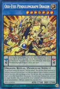 Odd-Eyes Pendulumgraph Dragon #DIFO-EN034