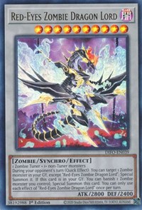 Red-Eyes Zombie Dragon Lord #DIFO-EN039
