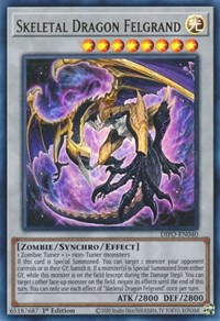 Skeletal Dragon Felgrand #DIFO-EN040