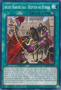 Ancient Warriors Saga - Deception and Betrayal #DIFO-EN064