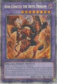 Alba-Lenatus the Abyss Dragon (Starlight Rare) #DIFO-EN035