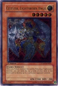 Celestia, Lightsworn Angel (UTR) #LODT-EN024