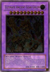 Ultimate Ancient Gear Golem (UTR) #LODT-EN043