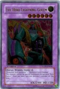Evil Hero Lightning Golem (UTR) #GLAS-EN039