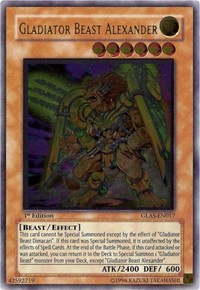 Gladiator Beast Alexander (UTR) #GLAS-EN017