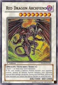 Red Dragon Archfiend #TDGS-EN041