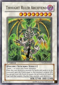 Thought Ruler Archfiend #TDGS-EN044
