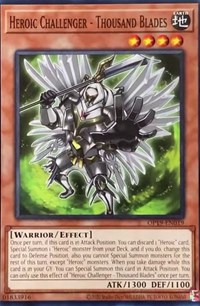 Heroic Challenger - Thousand Blades #OP19-EN019