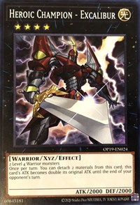 Heroic Champion - Excalibur #OP19-EN024