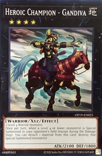 Heroic Champion - Gandiva #OP19-EN025