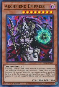 Archfiend Empress #LDS3-EN007