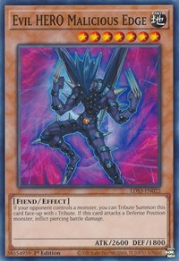 Evil HERO Malicious Edge #LDS3-EN022