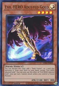 Evil HERO Adusted Gold #LDS3-EN025