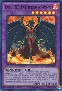 Evil HERO Inferno Wing #LDS3-EN027